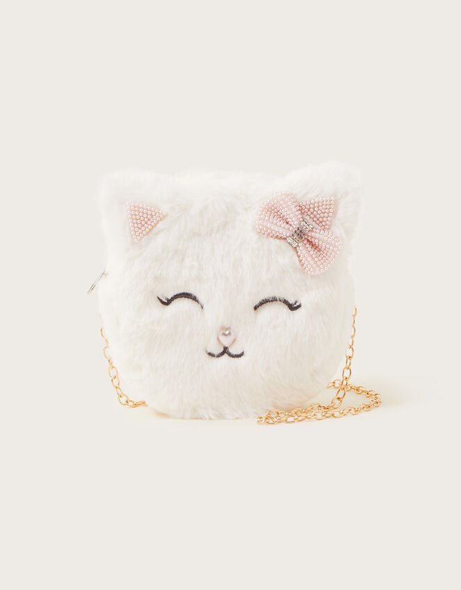 Lily Fluffy Cat Bag, , large