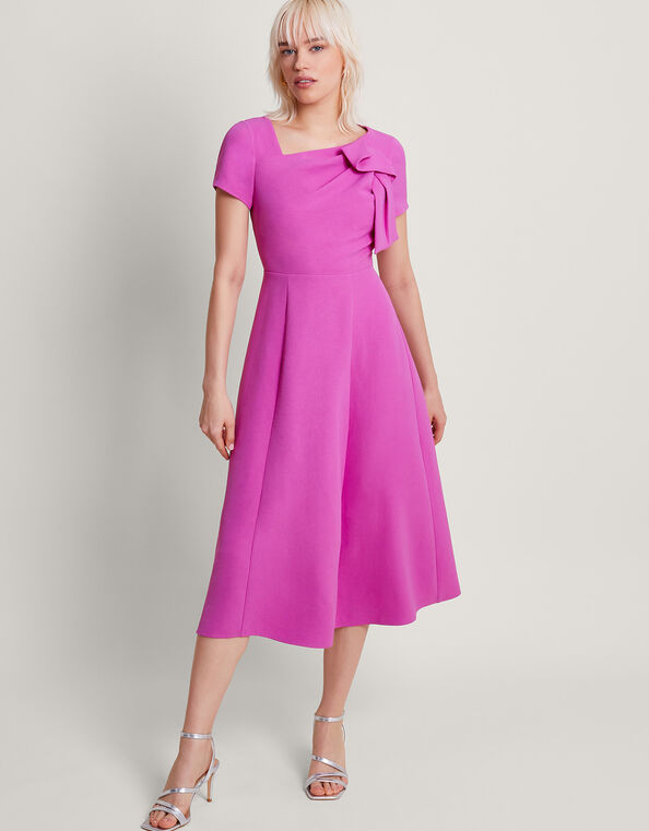 Poppy Flared Dress, Pink (PINK), large