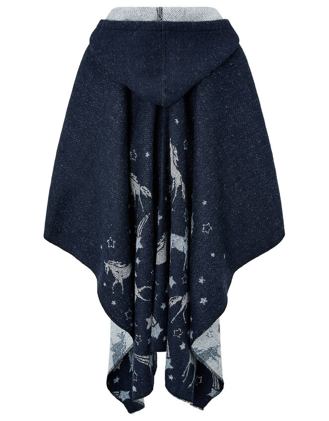 Connie Sparkle Unicorn Poncho, , large