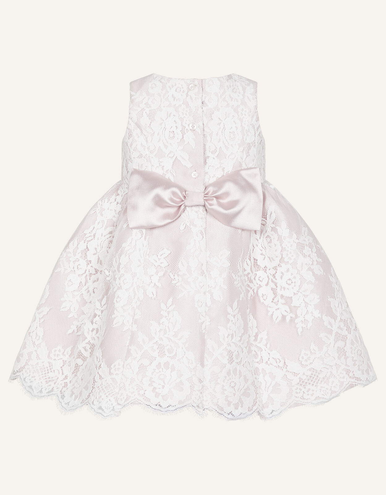 Baby Lace Dress Pink