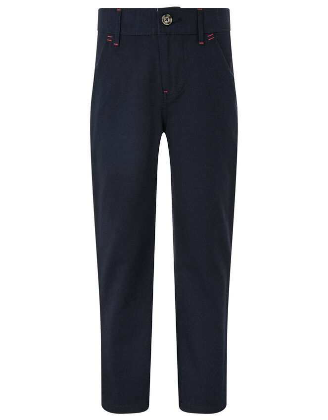 Martin Shirt, Trousers and Bow Tie Set, Blue (NAVY), large
