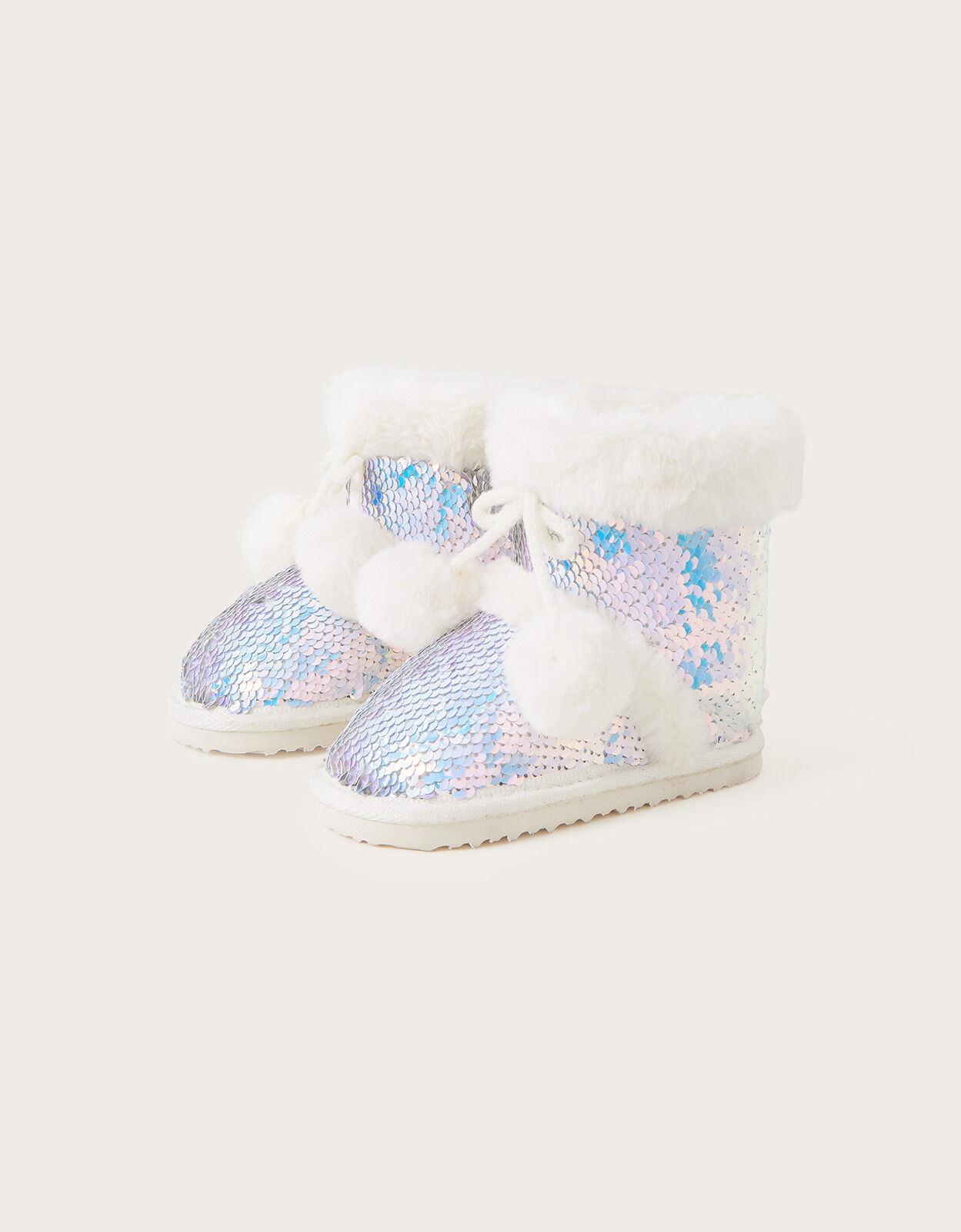 Glitter shop slipper boots