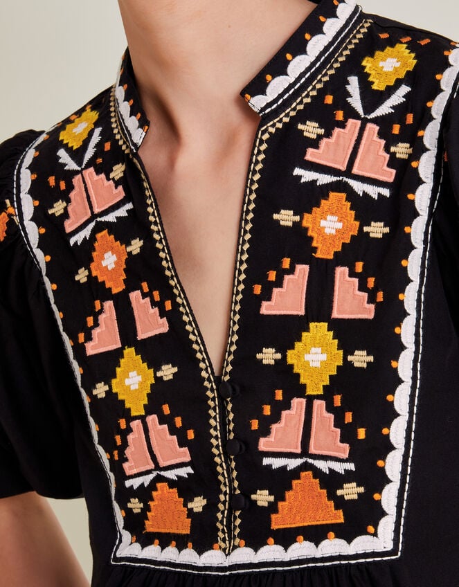 Tarah Embroidered Puff Sleeve Blouse main image 0