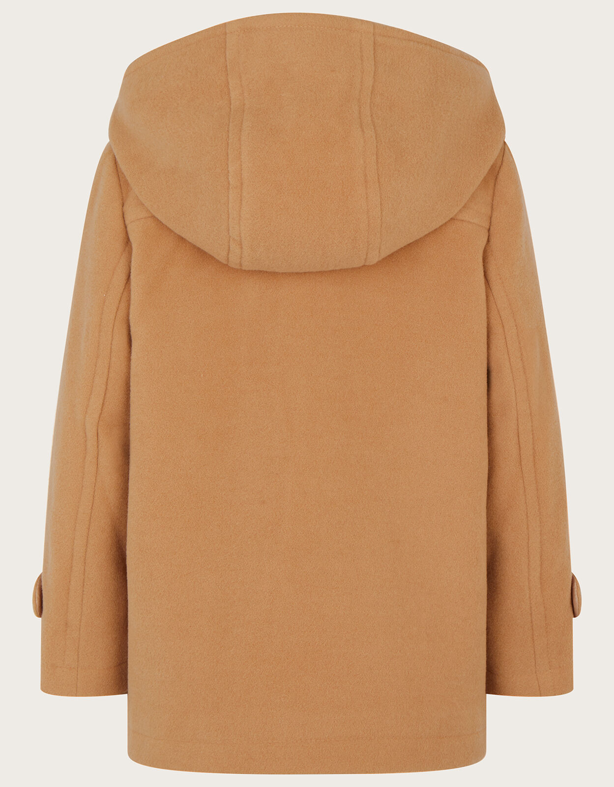 Double breasted peacoat with hood sale