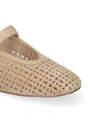 Bibi Lou Maia Suede Mule Flats, Camel (BEIGE), large