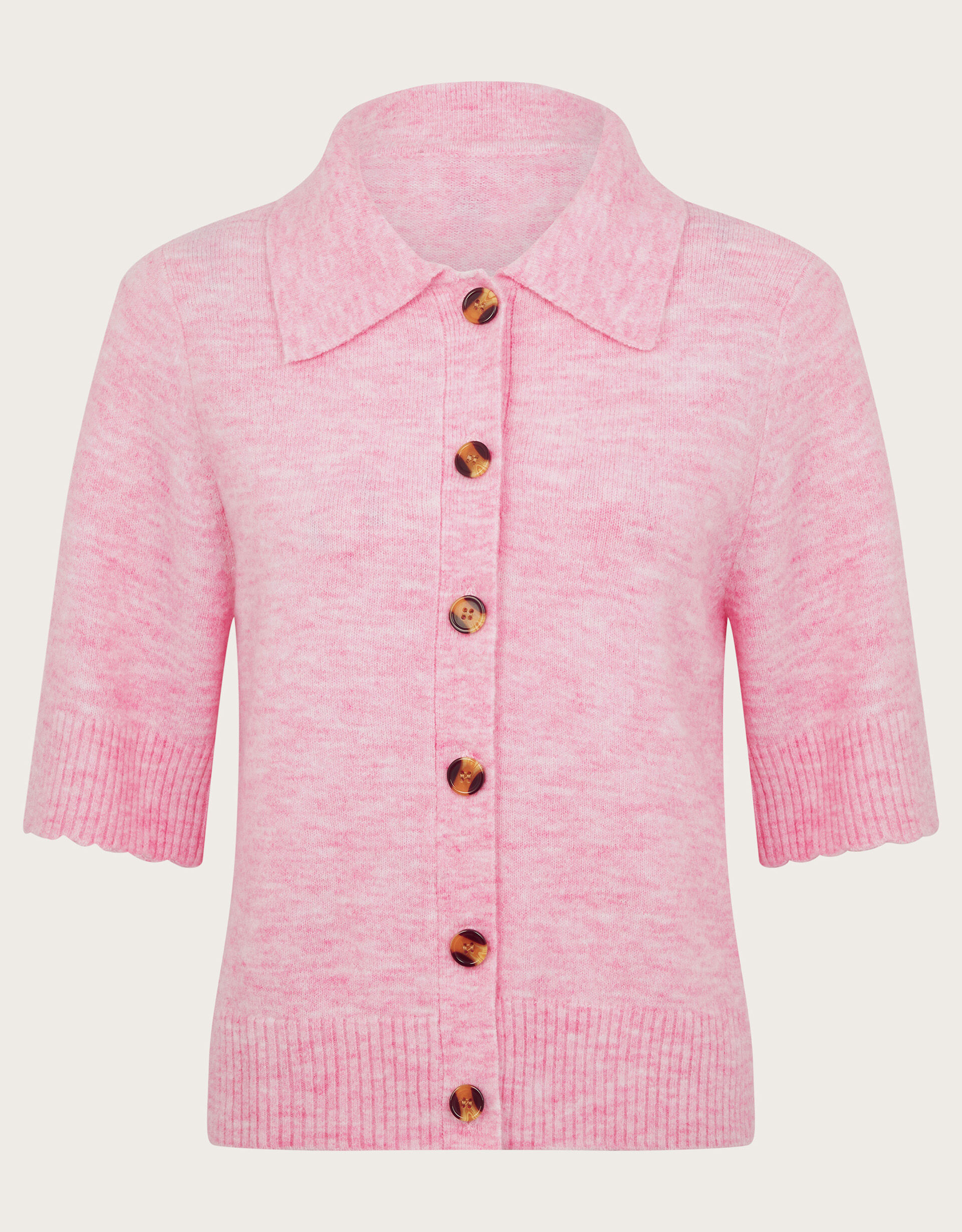 Pink short cardigan clearance