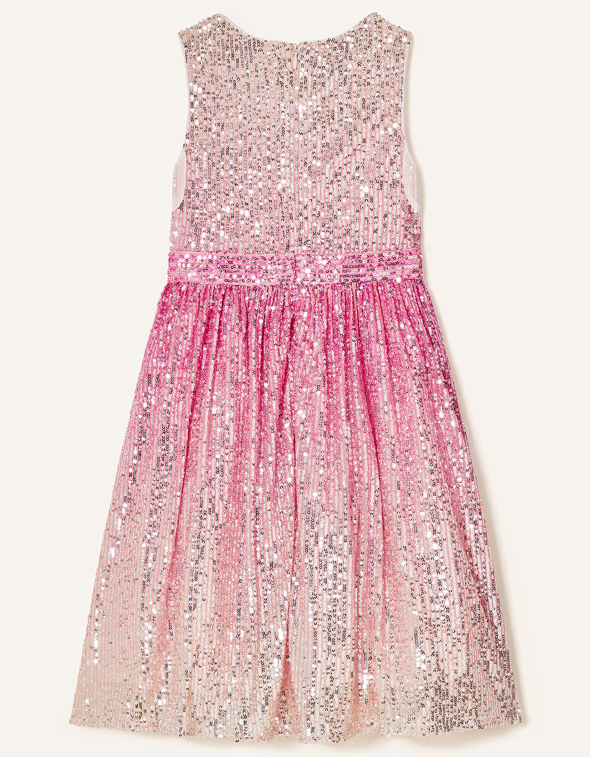 Theme Girls Sam Rose Pink Shimmy Sequin Dress