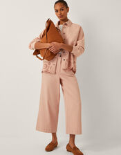 Belle Embroidered Pocket Trousers, Pink (PINK), large