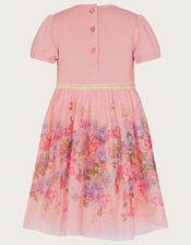 Baby Disco Posey Print Dress, Pink (PINK), large