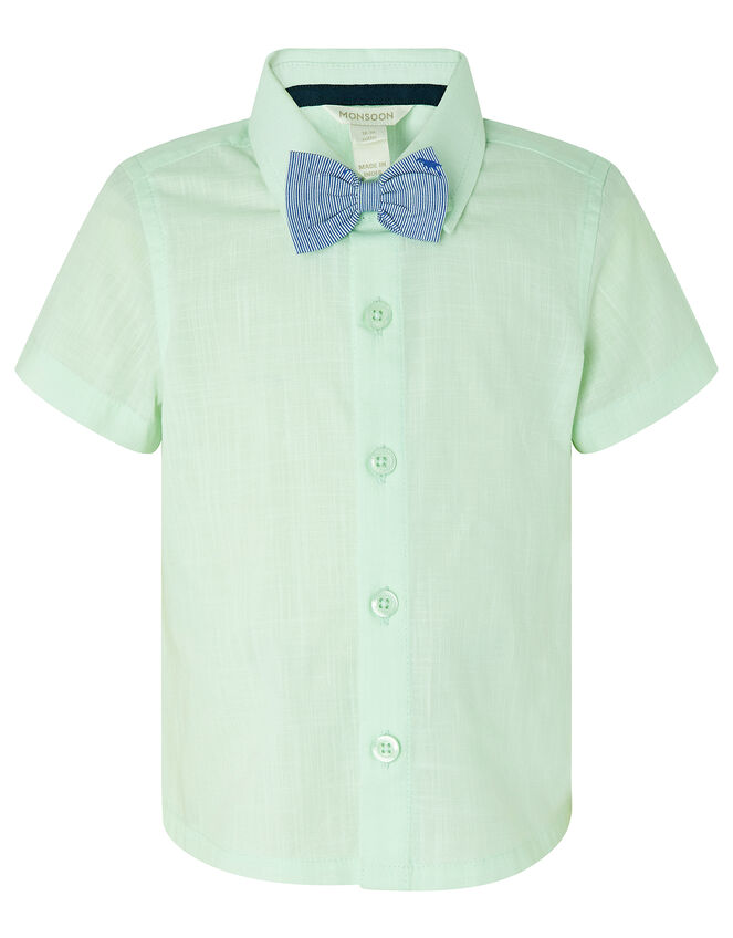Mateo Shirt, Shorts and Bow Tie Set, Green (MINT), large