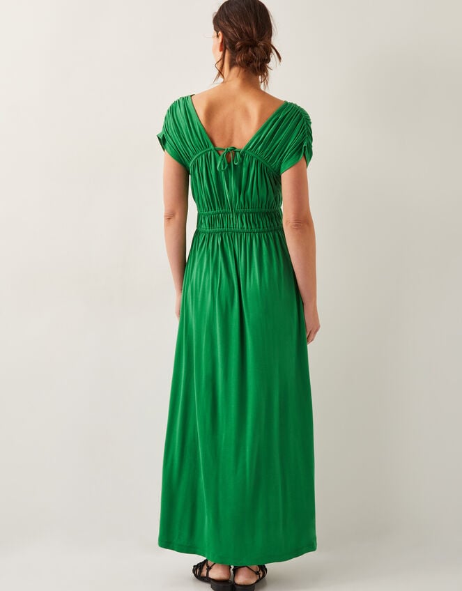 Jennifer Jersey Maxi Dress, Green (GREEN), large