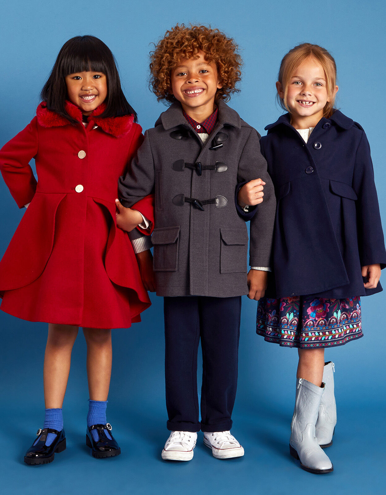 Childrens navy hot sale duffle coat