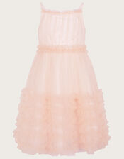 Land of Wonder Ruffle Sparkle Dress, Pink (PALE PINK), large