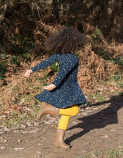 Little Green Radicals Twinkle Twinkle Dress, Blue (NAVY), large