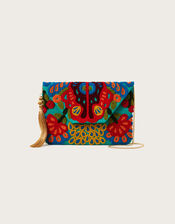 Lorraine Tufted Clutch Bag, , large