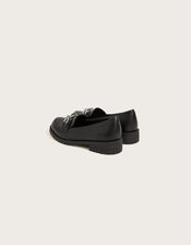 Chain Loafers, Black (BLACK), large
