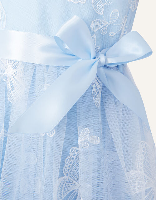 Bridget 3D Butterfly Dress, Blue (BLUE), large