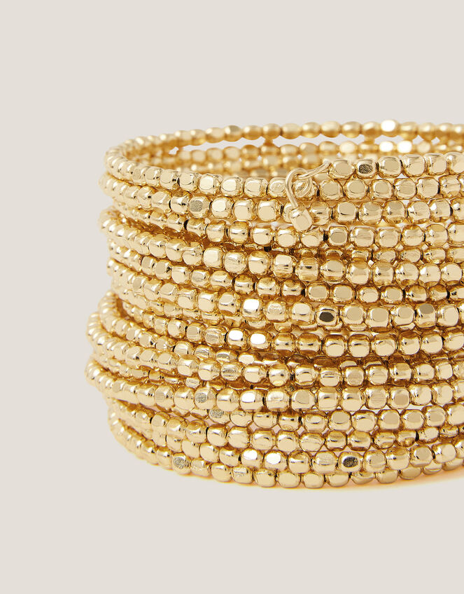 Bead Wrap Cuff Bracelet, , large