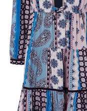 Leoni Mini Me Printed Dress in LENZING™ ECOVERO™, Multi (MULTI), large