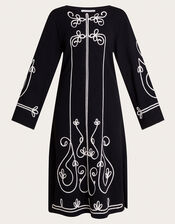 Celda Cornelli Dress, Black (BLACK), large