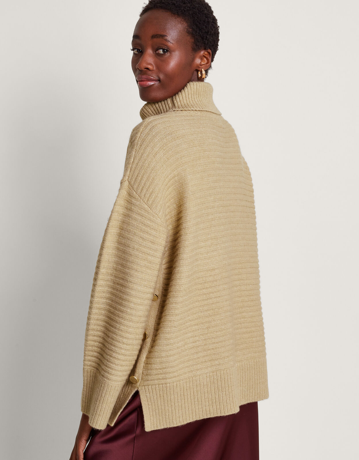 Camel long on sale jumper