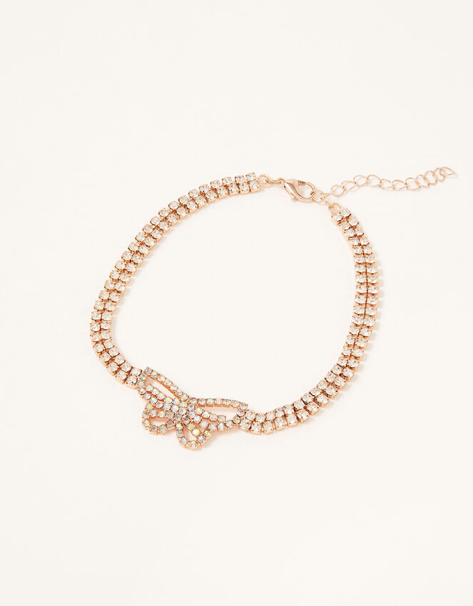 Sparkle Butterfly Choker, , large