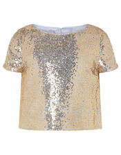Sadie Sequin and Jacquard Set, Blue (PALE BLUE), large