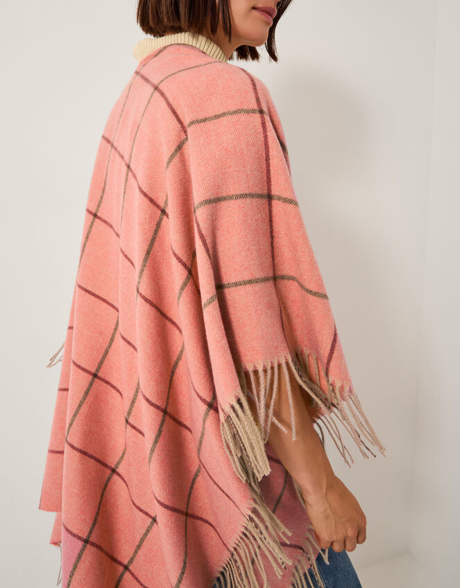 Ambi Blanket Check Shawl, , large