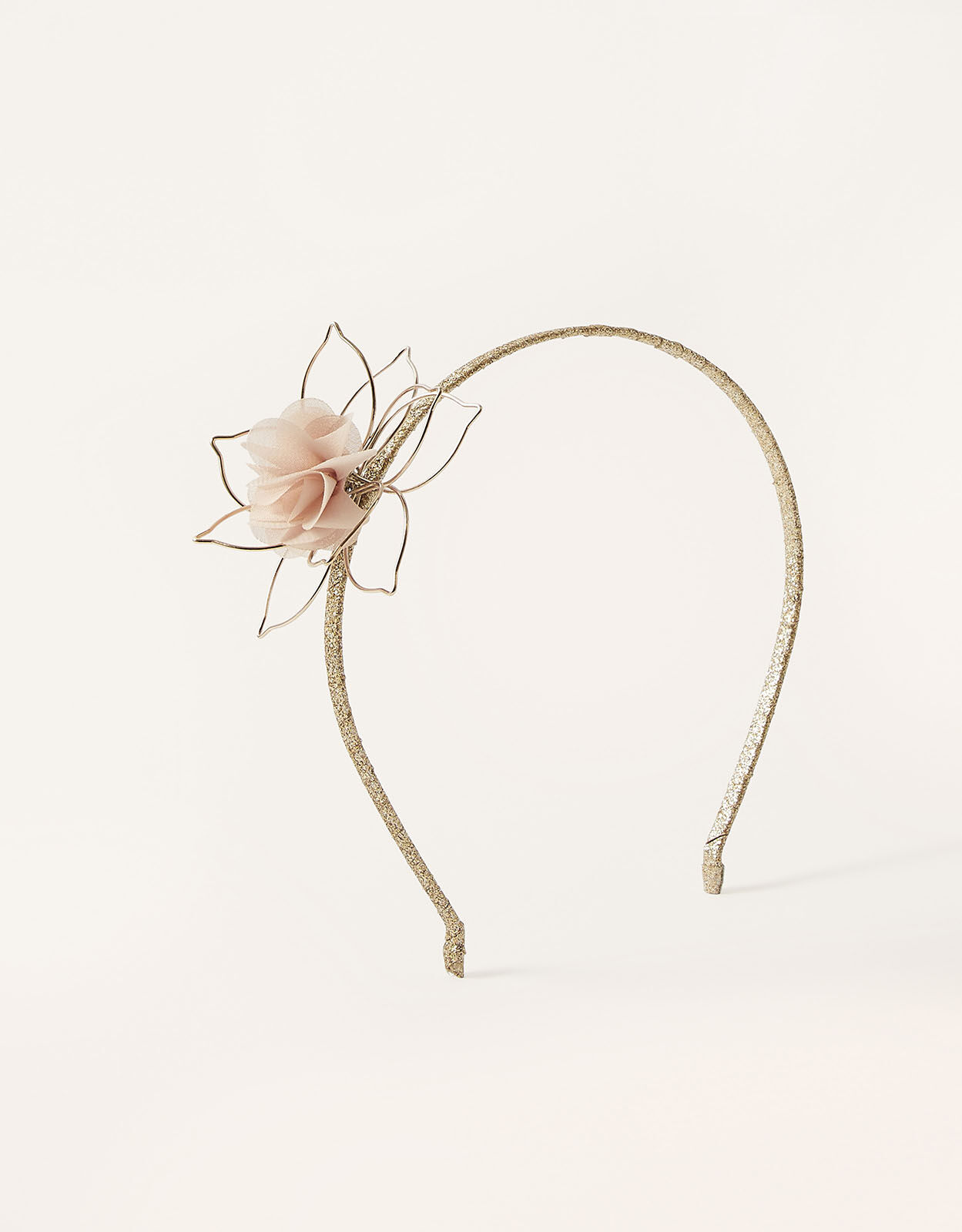 Pretty Wire Flower Headband