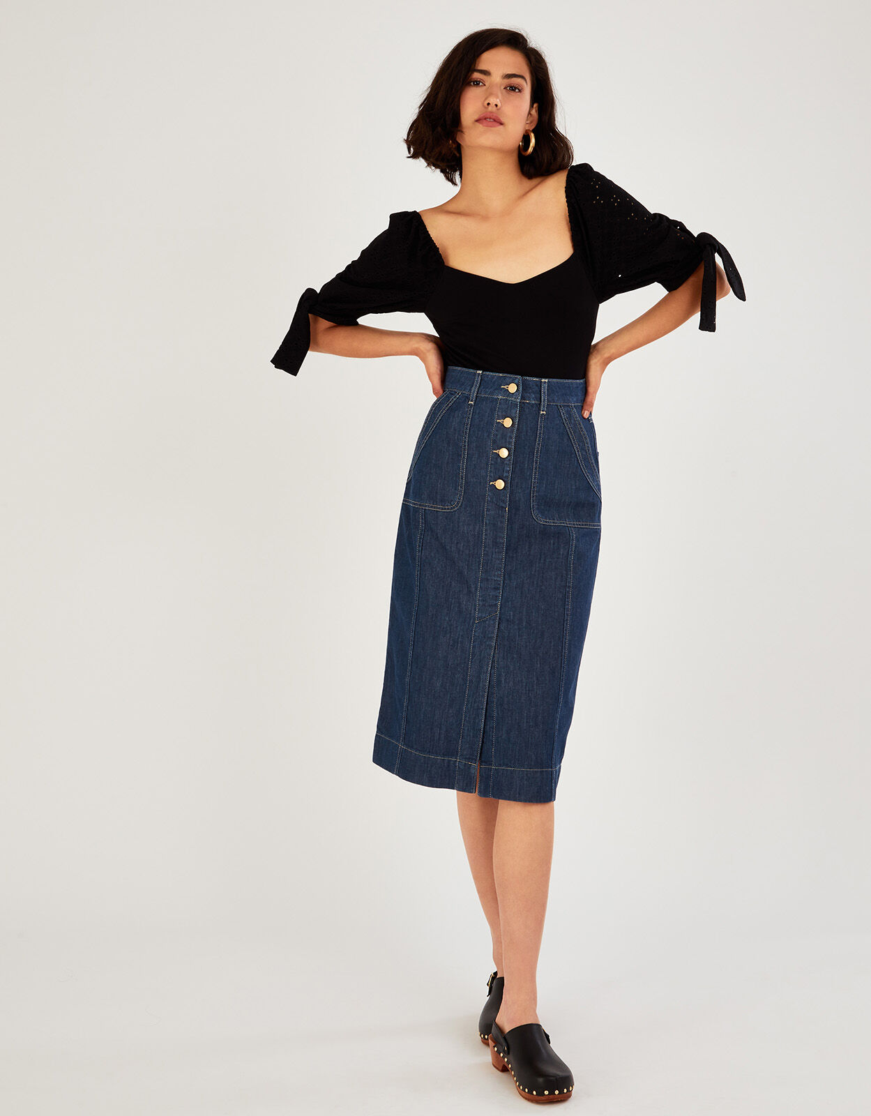 Denim skirts uk 2025