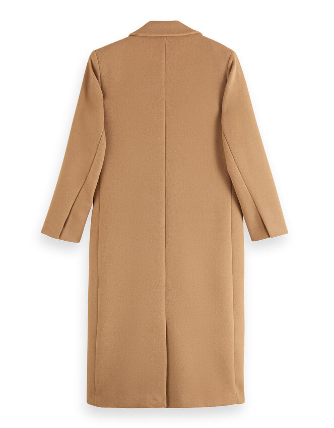 Scotch and Soda Double-Breasted Coat, Camel (CAMEL), large