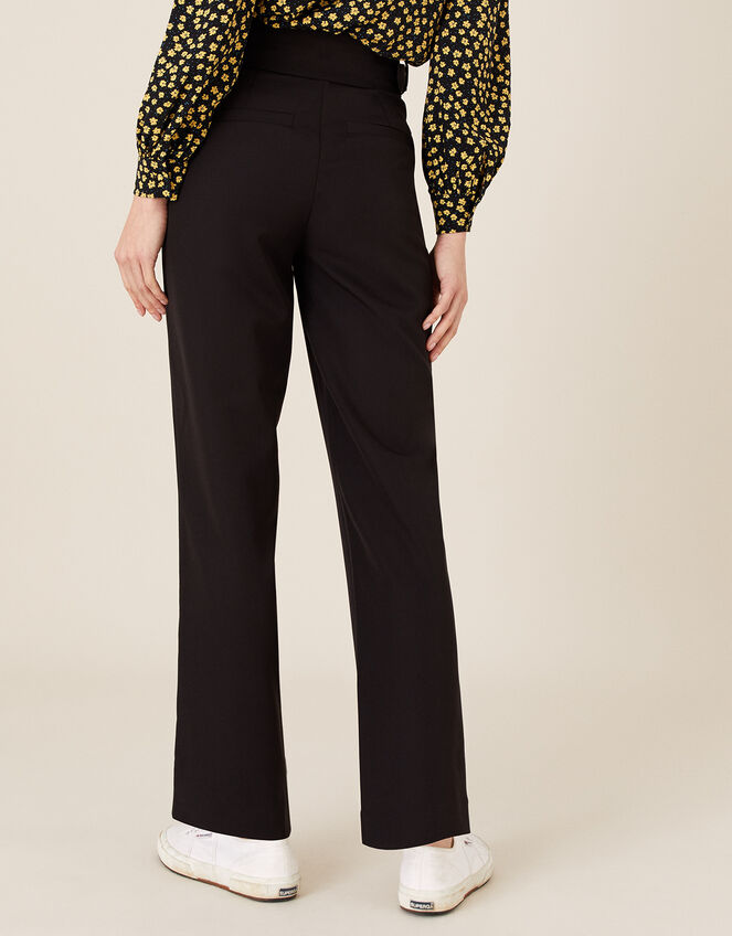 Smart Tapered Trousers, Black (BLACK), large