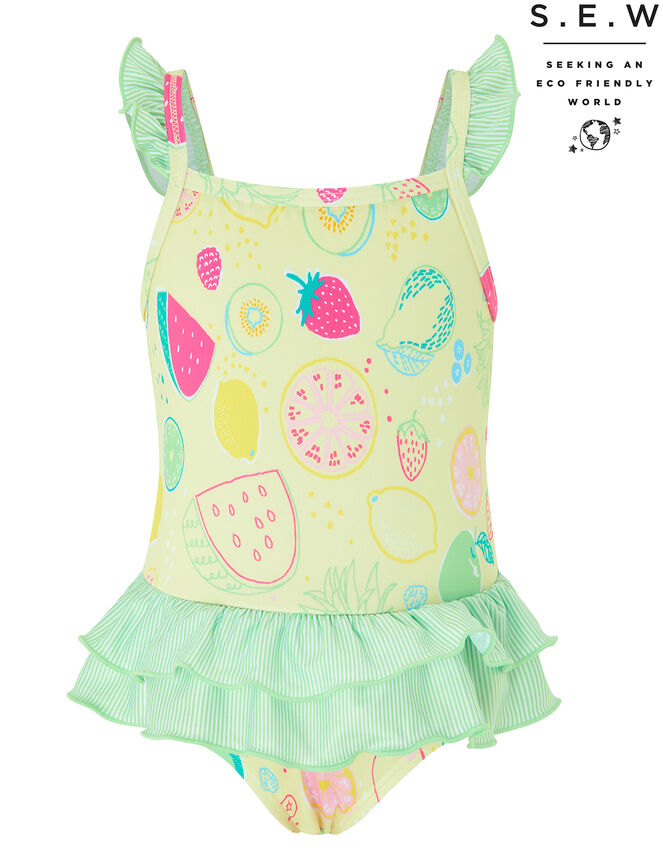 Baby Berrie Fruit Swimsuit, Yellow (YELLOW), large
