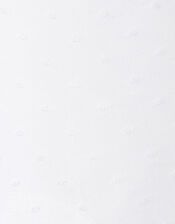35 Denier Bridal Spot Tights, White (WHITE), large