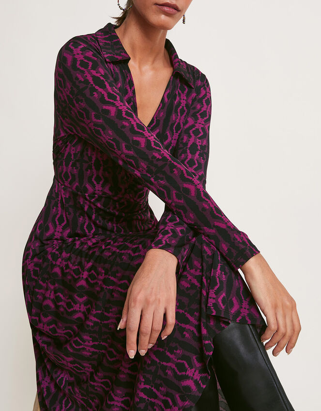 Gable Geometric Print Dress, Pink (PINK), large
