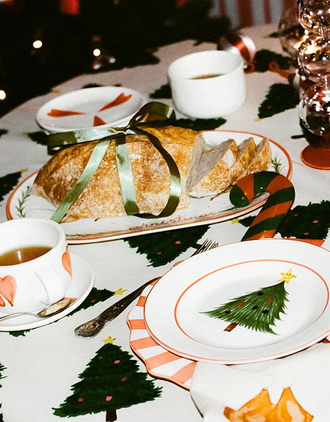 Anna + Nina Christmas Breakfast Plate, , large