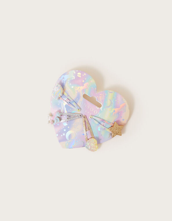 Misty Unicorn Hair Clips 4 Pack, , large