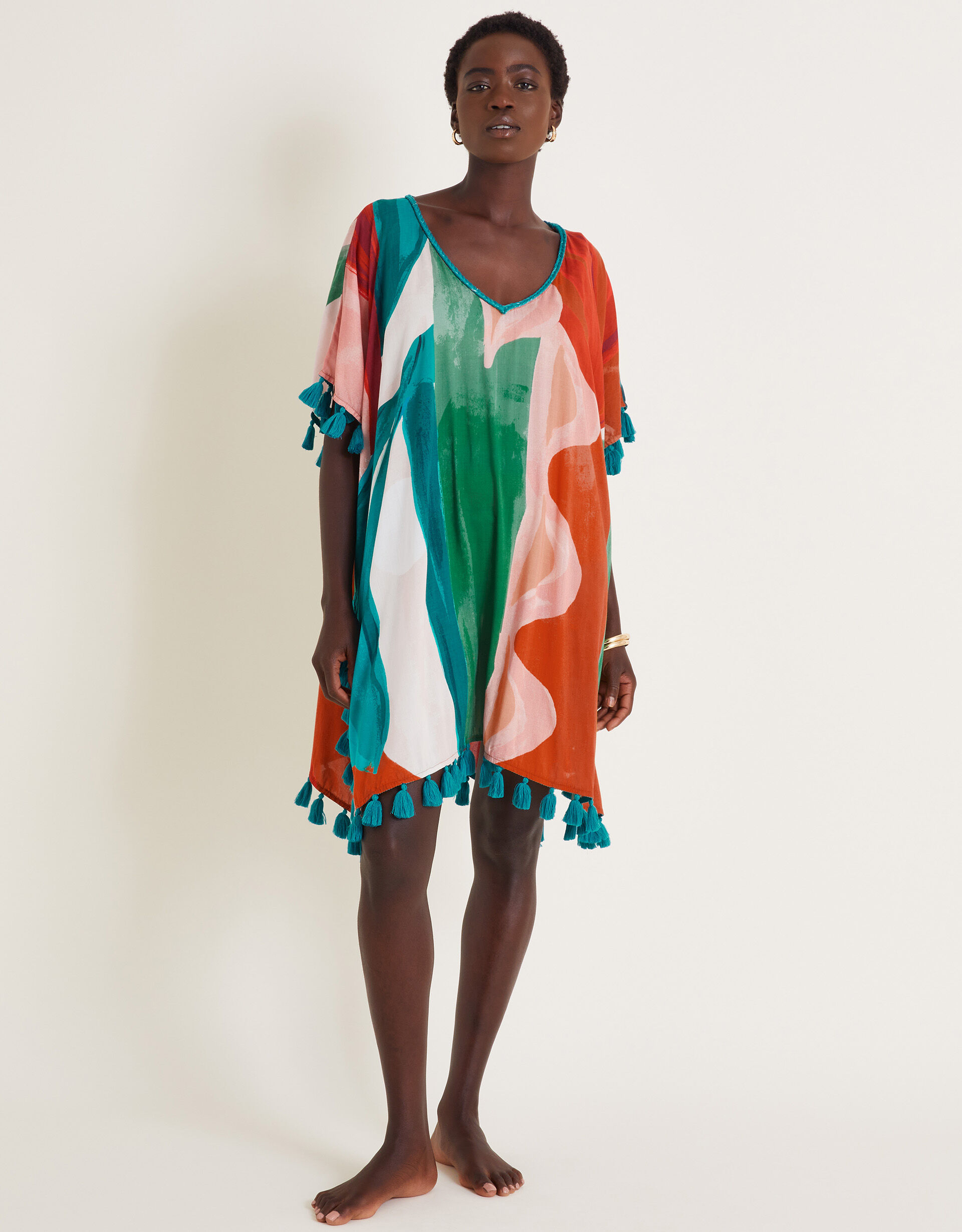 Monsoon beach kaftans top