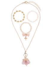 Valentina Ballerina Necklace and Bracelet Set, , large