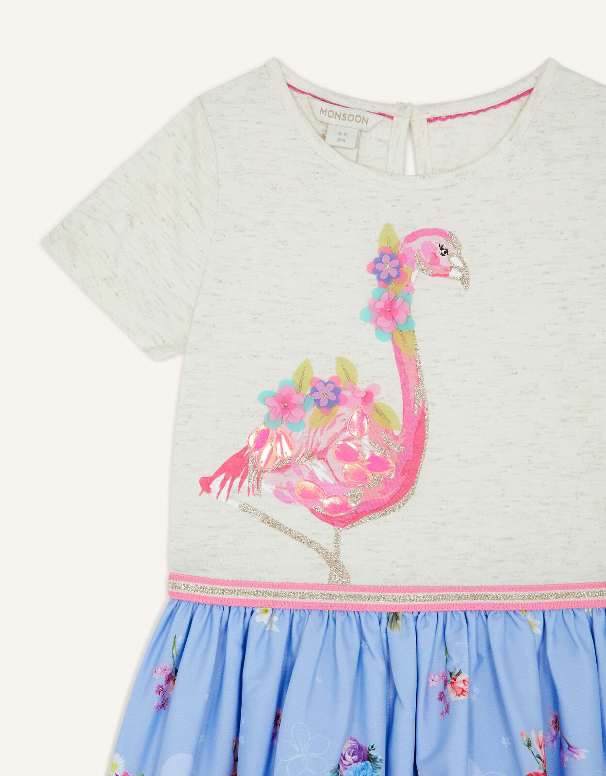 Flamingo 2 in 1 Dress Blue