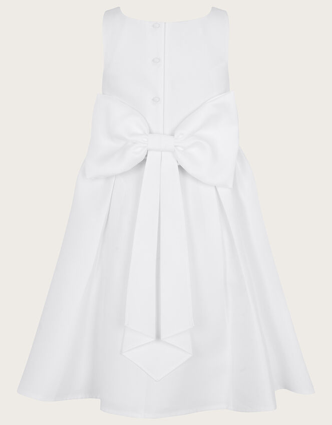 Holly Duchess Twill Bridesmaids Dress Ivory