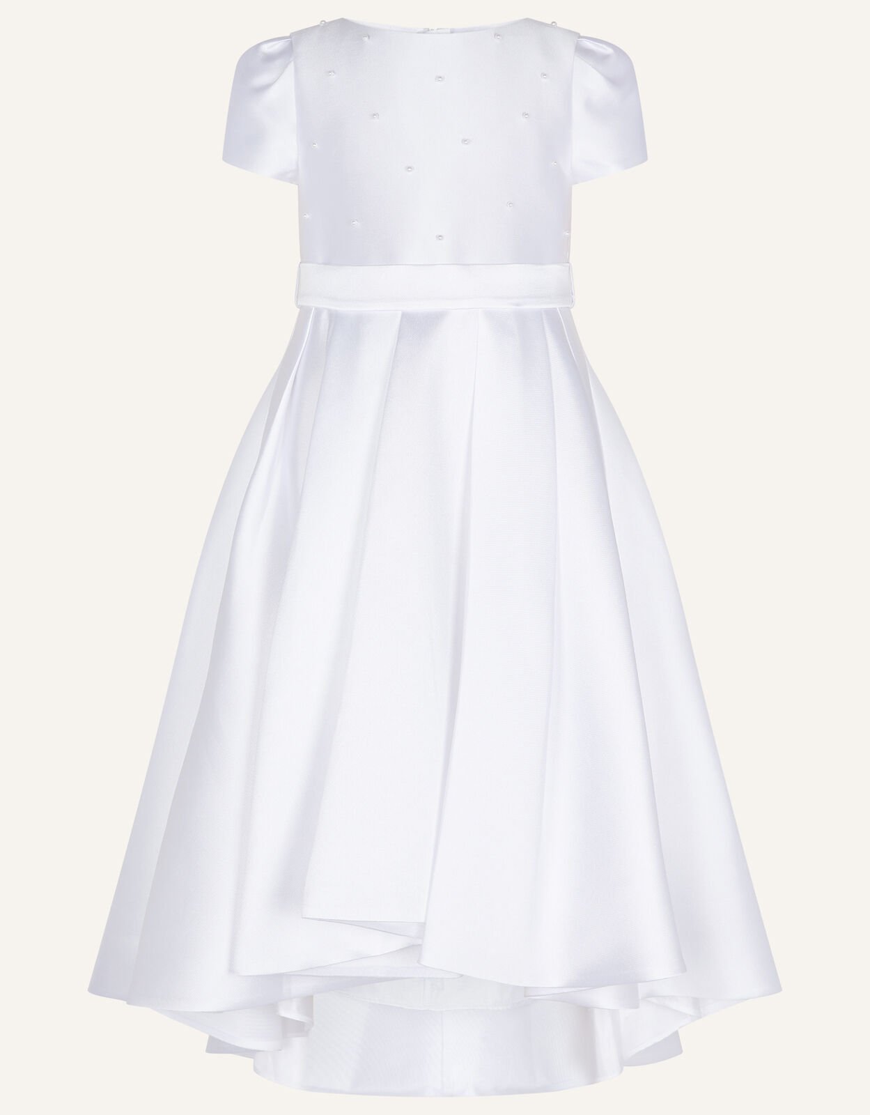 Girls white shop dress size 14