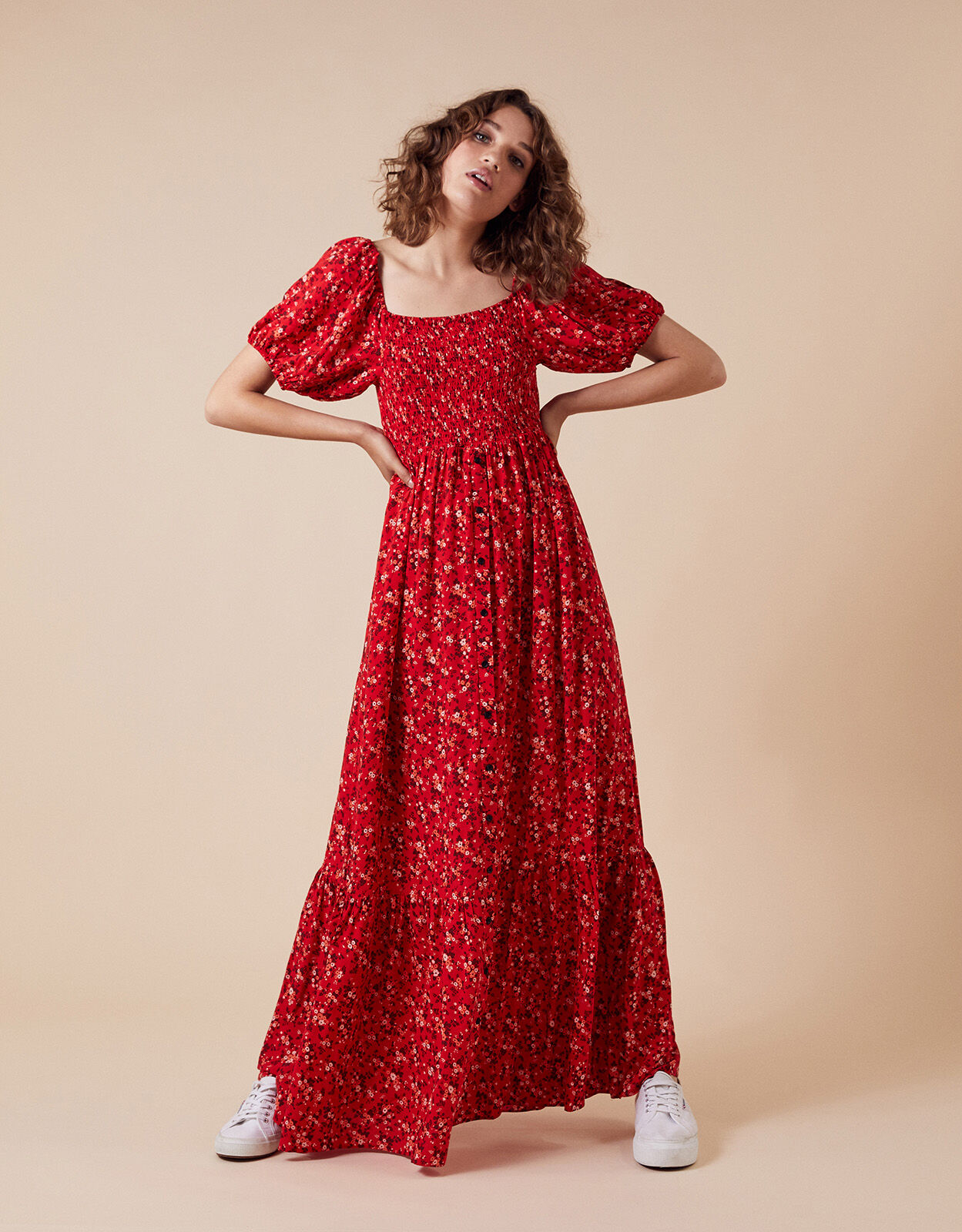 maxi dresses with sleeves near me