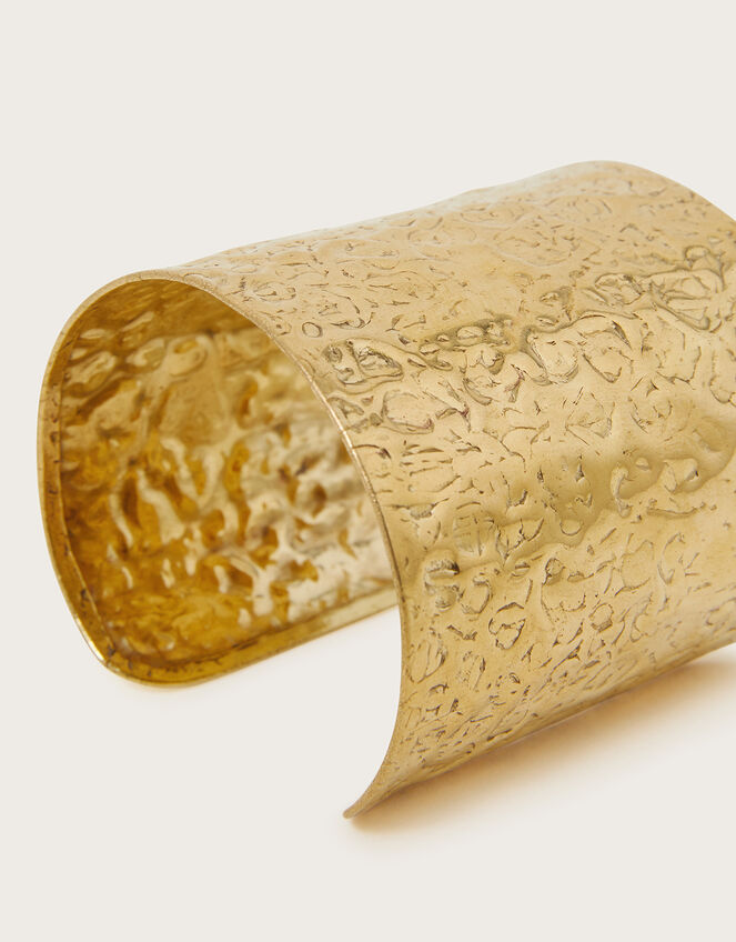 Hammered Cuff Bracelet, , large