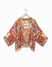 One Hundred Stars Fiesta Print Kimono Jacket, , large