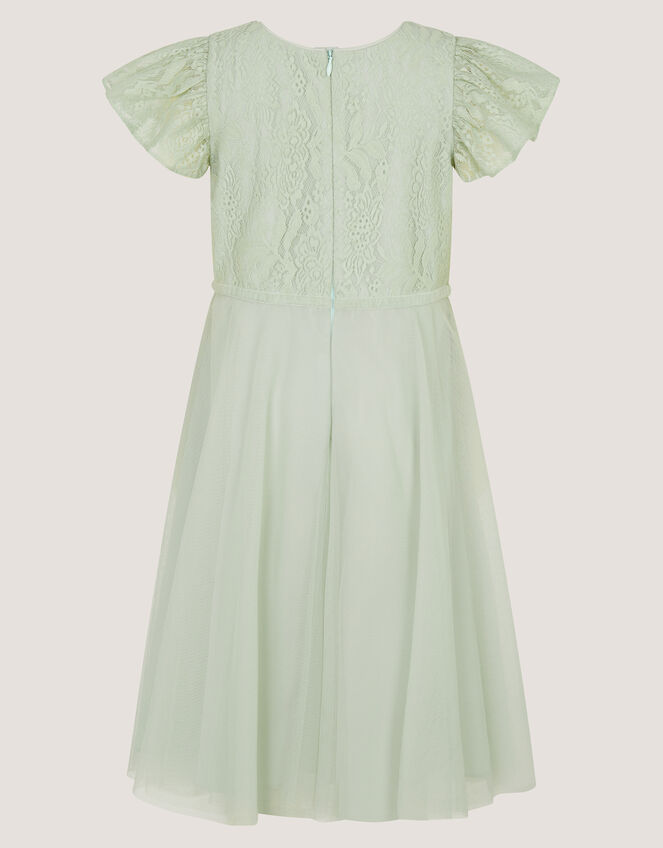 Keisa Embellished Lace Party Dress, Green (SAGE), large