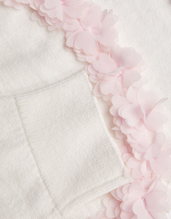 3D Floral Trim Cardigan, Multi (MULTI), large
