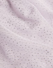 Truth Square Neck Heather Sequin Dress, LAVENDER, large