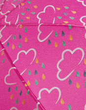 Grass and Air Colour-Revealing Umbrella, Pink (FUCHSIA), large