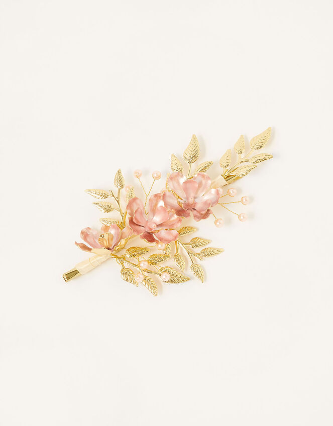 Frosted Meadow Flower Hair Clip, , large